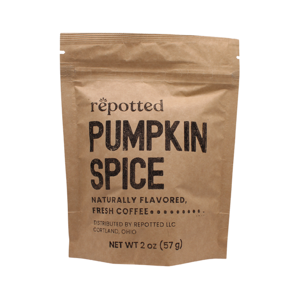Pumpkin Spice • Naturally Flavored Compostable Coffee