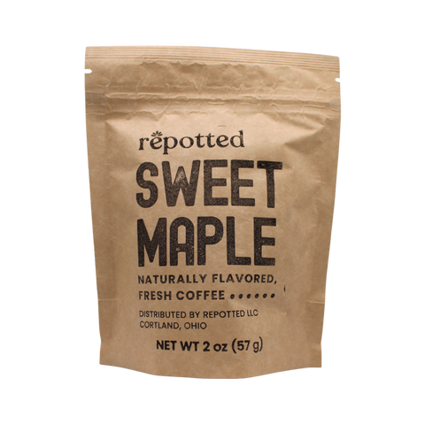 Sweet Maple Syrup • Fresh, Compostable Naturally Flavored Coffee