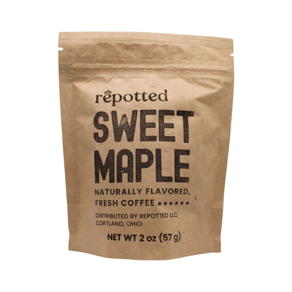 Sweet Maple Syrup • Fresh, Compostable Naturally Flavored Coffee